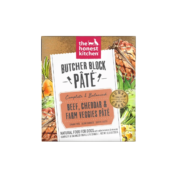HK DOG FD PATE BEEF CHED ( 6 X 10.5 OZ )