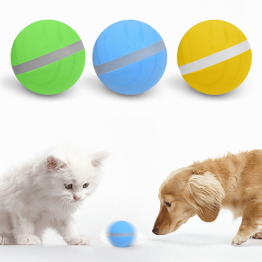 Interactive Smart Pet Toy Ball - The Ultimate Playmate For Your Furry Friend