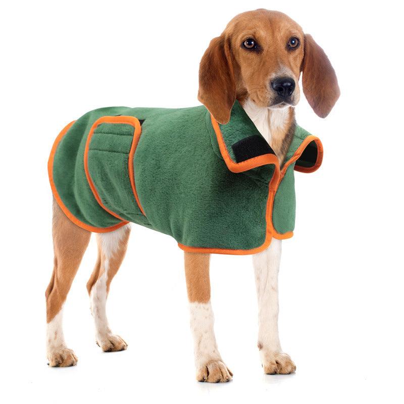 Fast-Drying Microfiber Pet Bathrobe - The Ultimate Pet Drying Coat