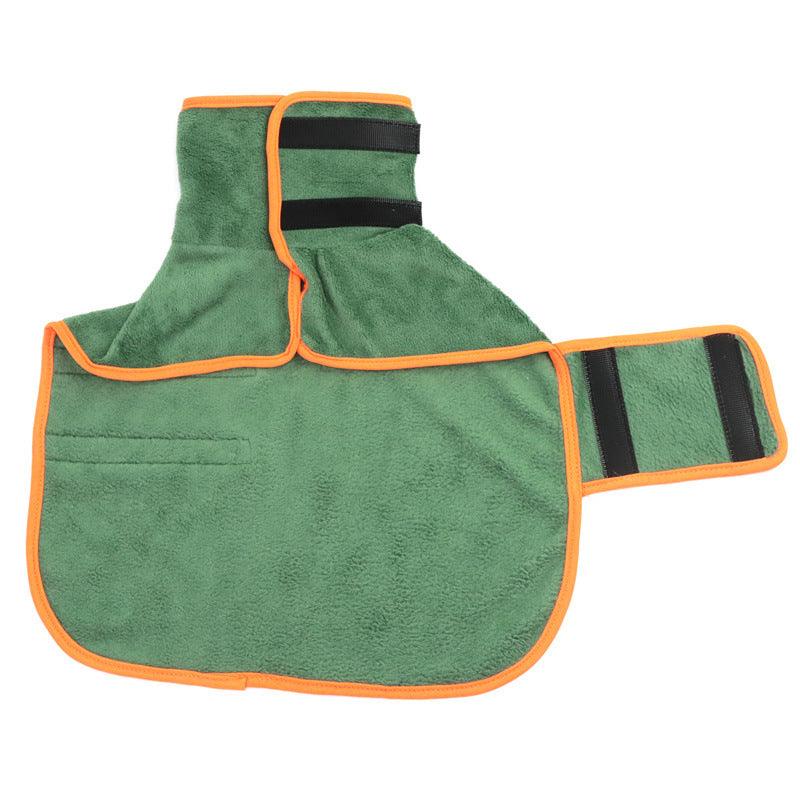 Fast-Drying Microfiber Pet Bathrobe - The Ultimate Pet Drying Coat